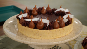 TARTA DE CHOCOLATE Y DULCE DE LECHE