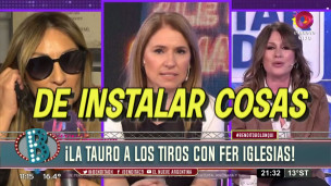 Tauro e Iglesias, al fuego en pleno vivo