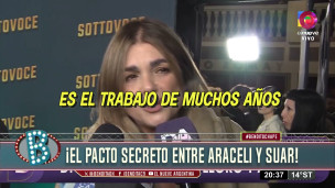 Después de años de silencio, Araceli y Suar volvieron a encontrarse