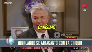 Mirtha sorprendió a Burlando con una pregunta sobre Insaurralde y lo dejó sin palabras