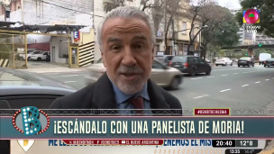 Fuerte cruce entre el doctor Capuya y Amalia Díaz Guiñazú.