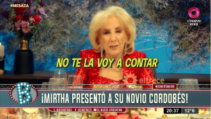 El amor que casi cambia la historia: Mirtha recordó a su primer prometido