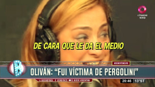 María Julia Oliván apuntó contra Mario Pergolini: "Fui víctima de un montón de cosas"