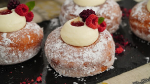 donas rellenas.