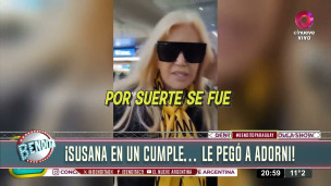 Susana Giménez apuntó contra Adorni y sorprendió con una dura frase antes de viajar a Miami