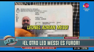 El otro Lionel Messi contó las insólitas situaciones que vive por llamarse igual que el capitán