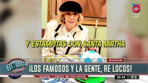 La Chiqui festejó el pase de la Selección con una torta mundialista y una reunión bien albiceleste