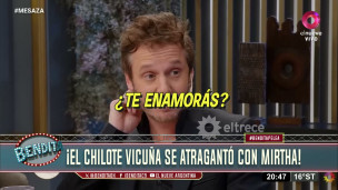 Mirtha fue al hueso y dejó incómodo a Benjamín Vicuña