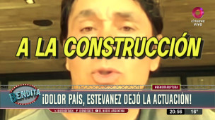 Del galán al casco de obra: la nueva vida de Sebastián Estevanez