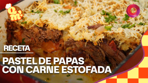 pastel de papas con carne estofada