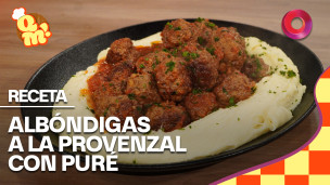 albóndigas a la provenzal con puré