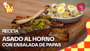 ASADO AL HORNO CON ENSALADA DE PAPAS