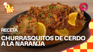 Churrasquitos de Cerdo a la Naranja