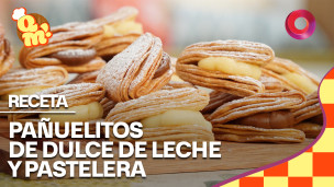 pañuelitos de dulce de leche y pastelera