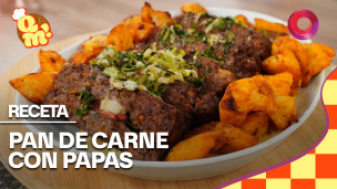 pan de carne con papas