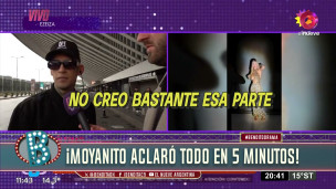 L-Gante salió a bancar a Candela Arizaga: "Conviví con ella y me sorprende todo lo que se dice"