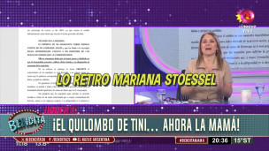 La mamá de Tini fue denunciada por el supuesto robo de 95 mil dólares a su padre