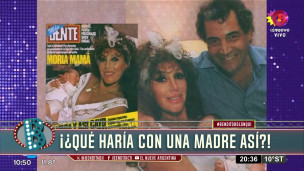 Moria Casán, una mamá sin manual