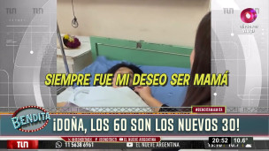 Fue madre por primera vez a los 62 años y rompió un récord en Argentina