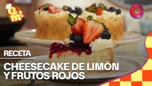  Cheesecake de Limón y Frutos Rojos