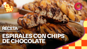 Espirales con Chips de Chocolate