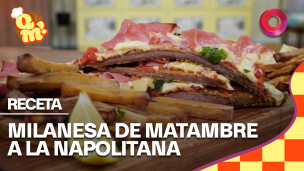 milanesa de matambre a la napolitana