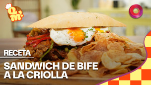  sandwich de bife a la criolla