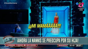 Mariana Nannis apareció en Gran Hermano y le dejó un mensaje a Charlotte: “Para mí, vas a ganar”
