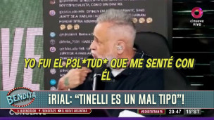 Jorge Rial fulminó a Marcelo Tinelli y lo acusó de “apretar” para que no hablen de él
