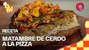 matambre de cerdo a la pizza con batatas