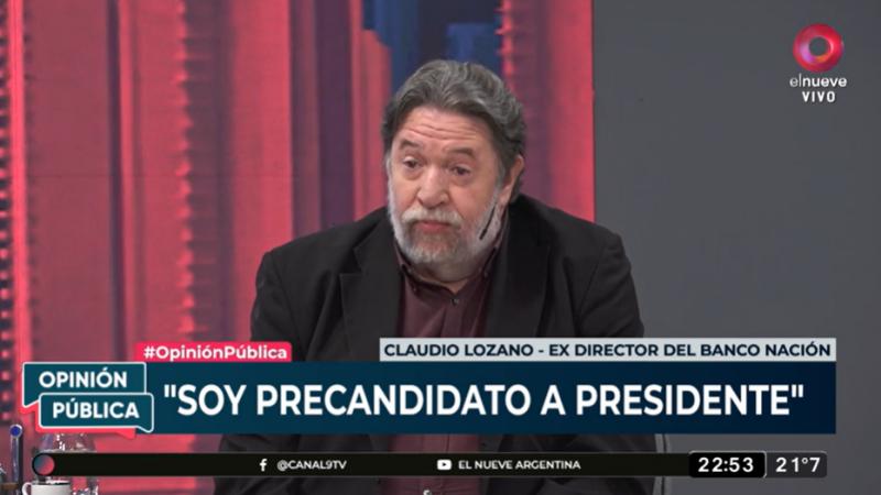 Claudio Lozano aseguró que Massa tiene más poder que Alberto Fernández