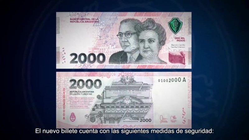 Entró En Circulación El Nuevo Billete De 2000 Pesos | Canal 9