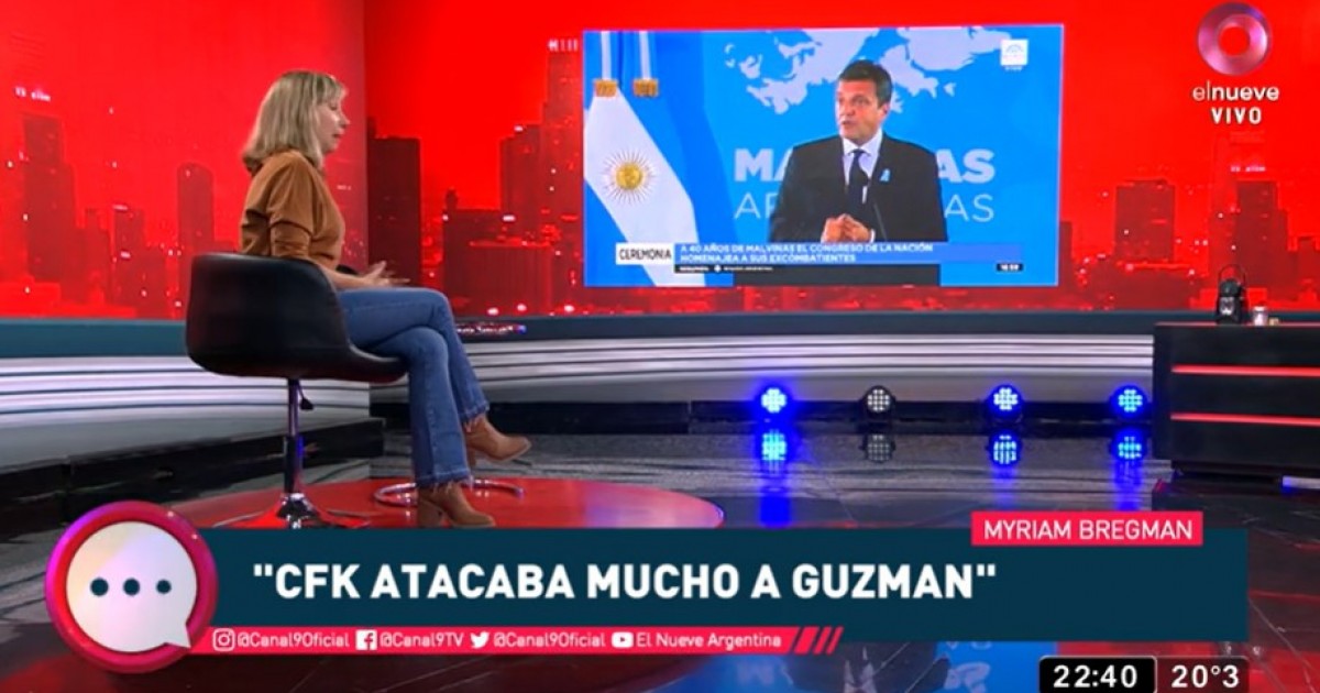 Myriam Bregman sobre la asunción de Sergio Massa: "La derecha lo adoptó ...