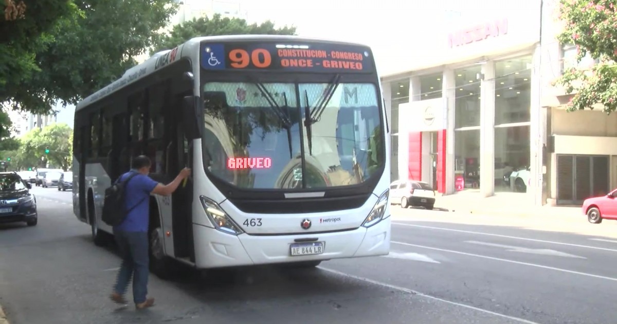 Paro de colectivos en el AMBA: desde cuándo rige y a qué líneas afecta ...