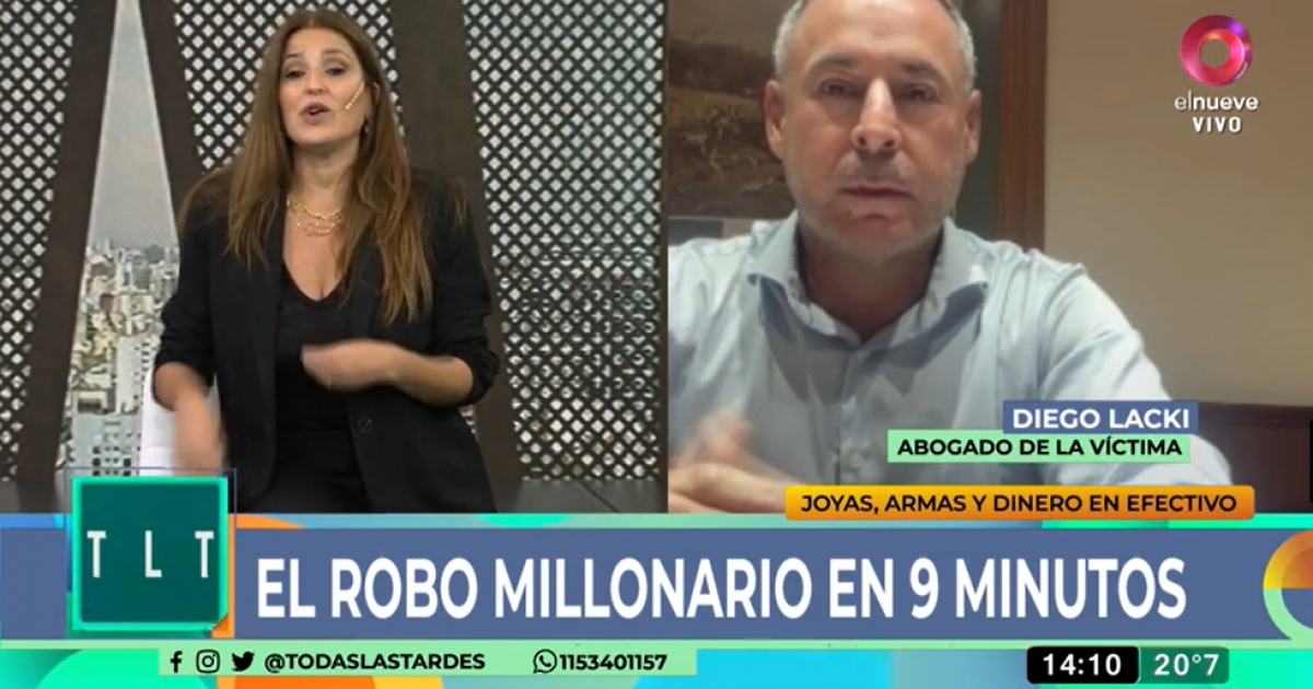 Millonario robo en un country: qué dijo el abogado de la familia | Canal 9