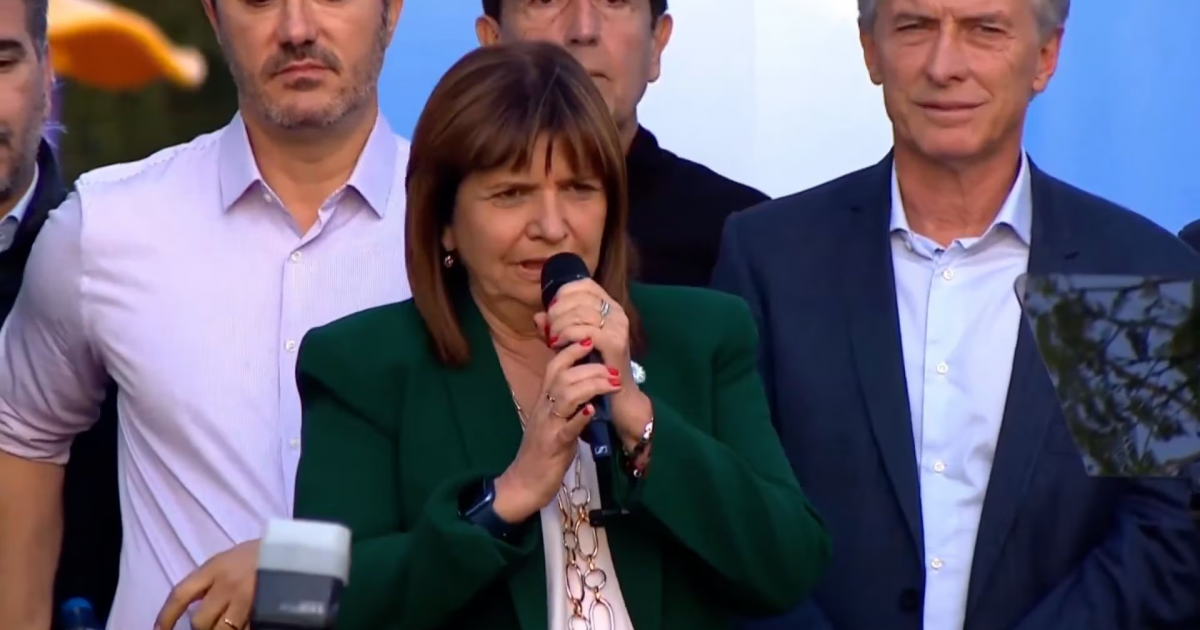 Bullrich cerró su campaña junto a Macri y Larreta: "Las ideas de Milei ...