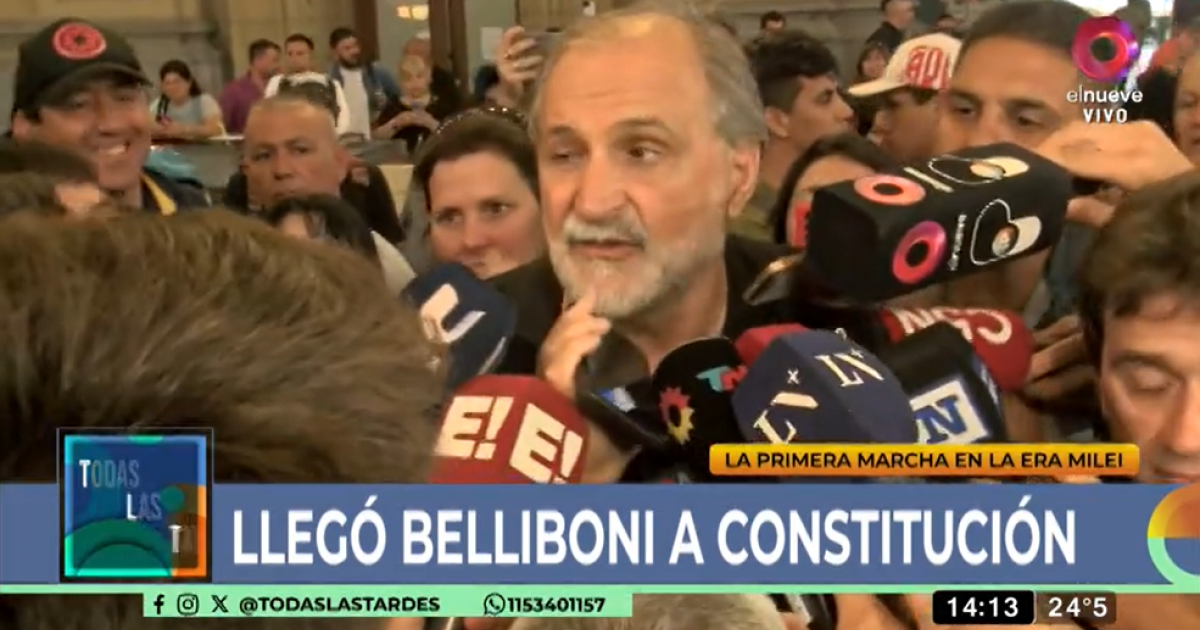 Megaoperativo de seguridad en la primer marcha contra Milei | Canal 9