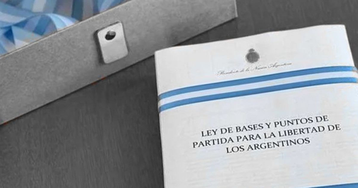 Ley Ómnibus: los 4 puntos principales en los que el Gobierno tuvo que ...