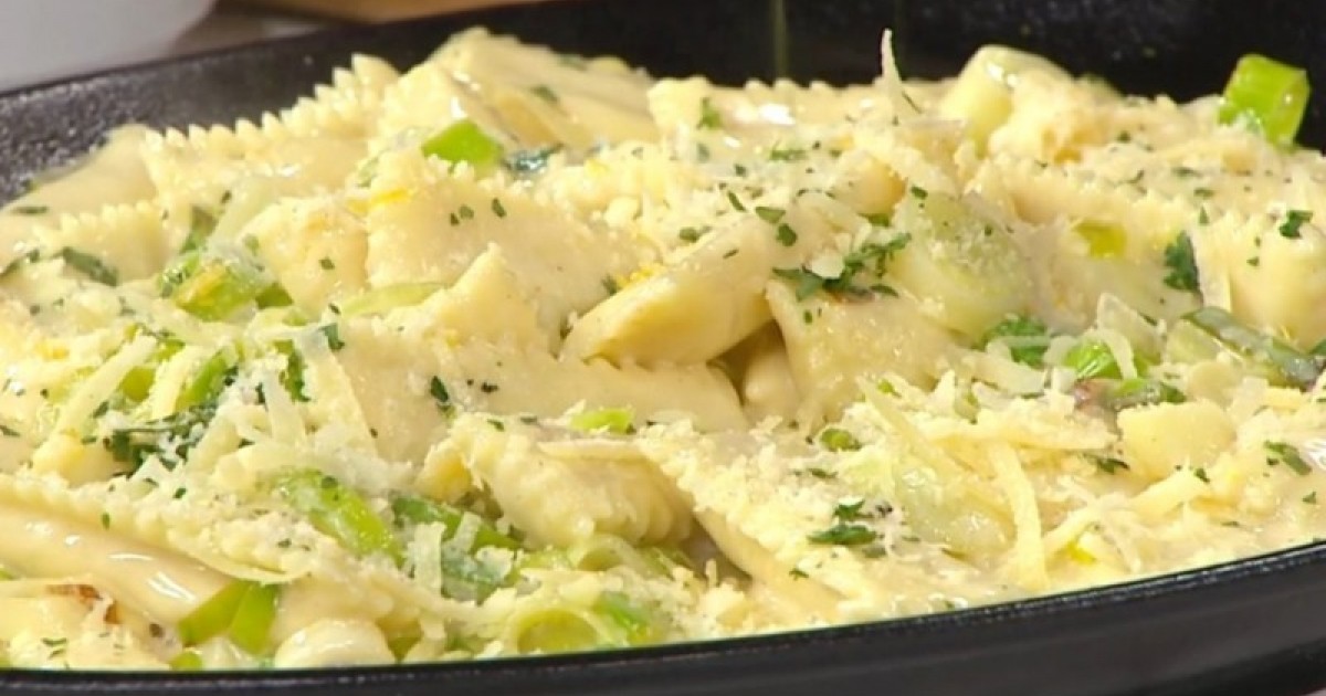 Riquisimos fideos rellenos de ricota y mortadela! | Canal 9