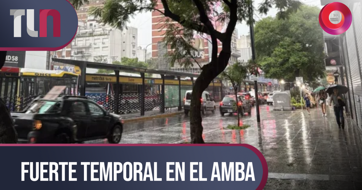 Fuerte temporal en el AMBA | Canal 9