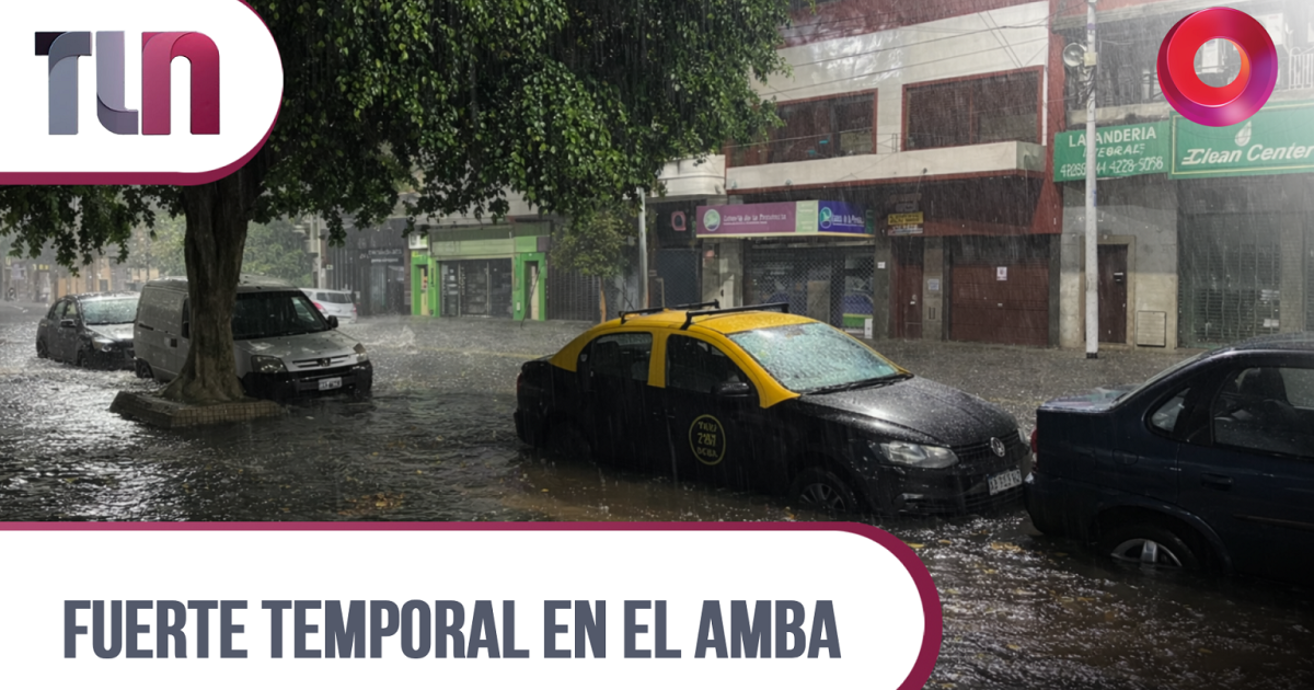 Fuerte temporal en el AMBA | Canal 9