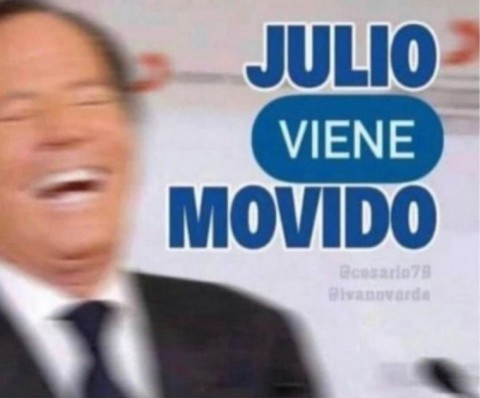 Arrancó el mes y los memes de Julio Iglesias revolucionaron las redes sociales