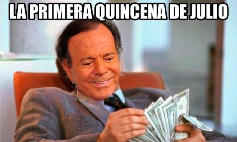 Arrancó el mes y los memes de Julio Iglesias revolucionaron las redes sociales