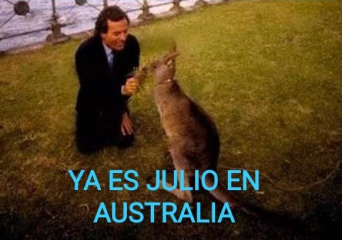 Arrancó el mes y los memes de Julio Iglesias revolucionaron las redes sociales