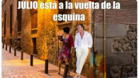 Arrancó el mes y los memes de Julio Iglesias revolucionaron las redes sociales