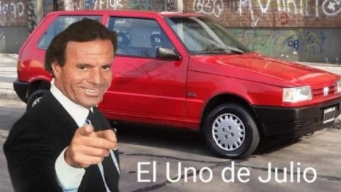 Arrancó el mes y los memes de Julio Iglesias revolucionaron las redes sociales