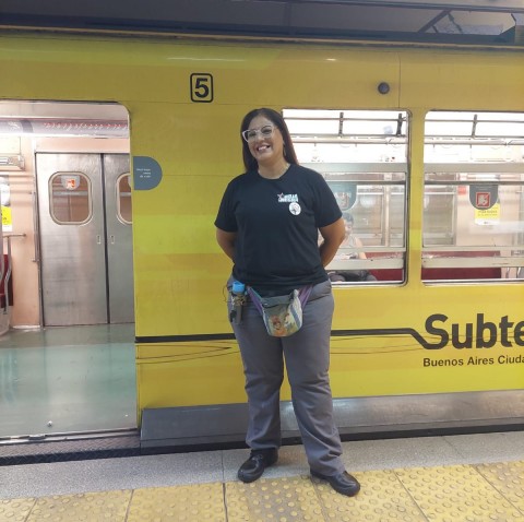 mónica gallo conductora de subte